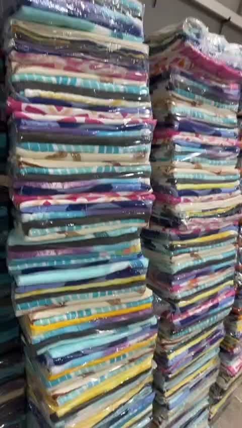 Bulk towels folded and packed for shipment